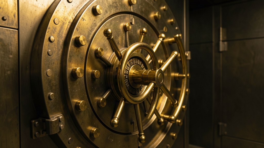 Kluisdeur van de eerste private kluiszalen buiten het banksysteem in België, 2012